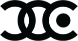 The CCC monogram: three interlocking Cs, the last with a dot in the middle
